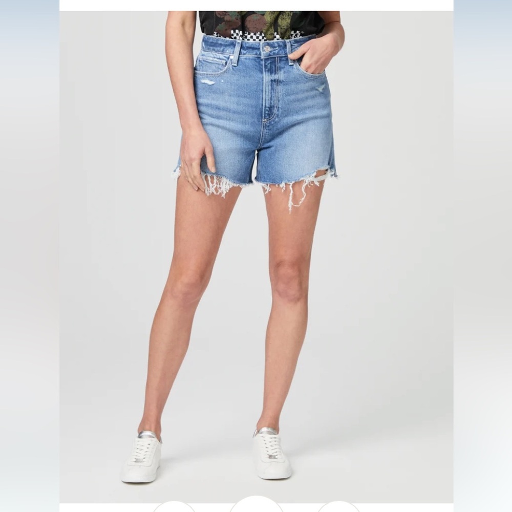Paige dani shorts size 26 volar dest/surf side hem wash
